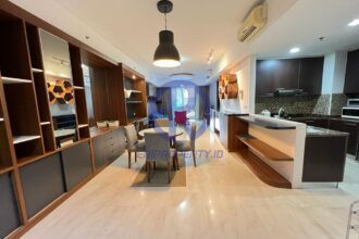 Sewa Kemang Village 2 BR Cosmo Living Room