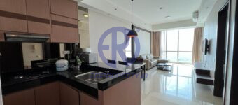 Sewa Kemang Village 2 BR Empire Kitchen and Living Room