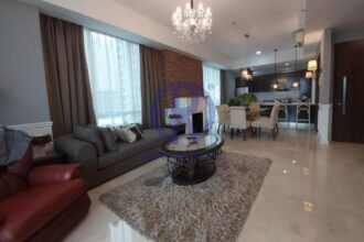 Sewa Kemang Village 3 BR Ritz Living Room