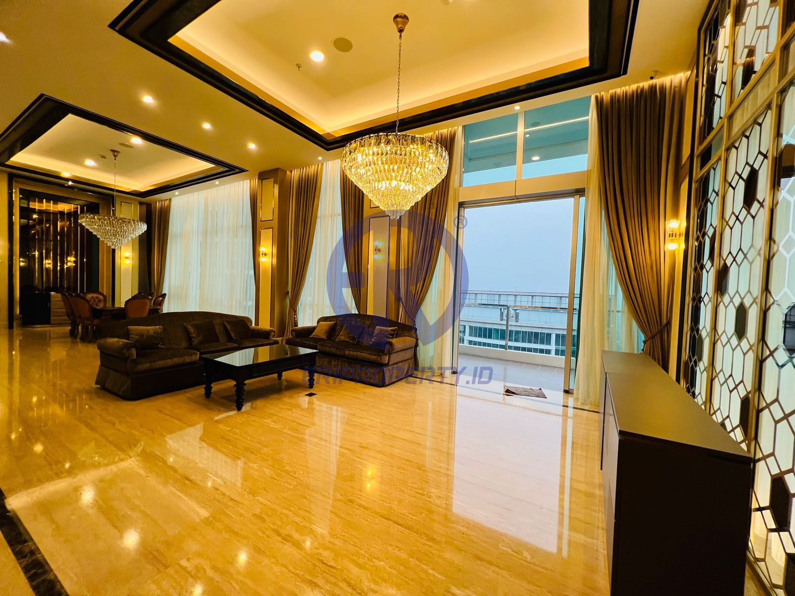 View of For Rent Apartment Kemang Village Residence Penthouse Tiffany 4 Bedroom ...